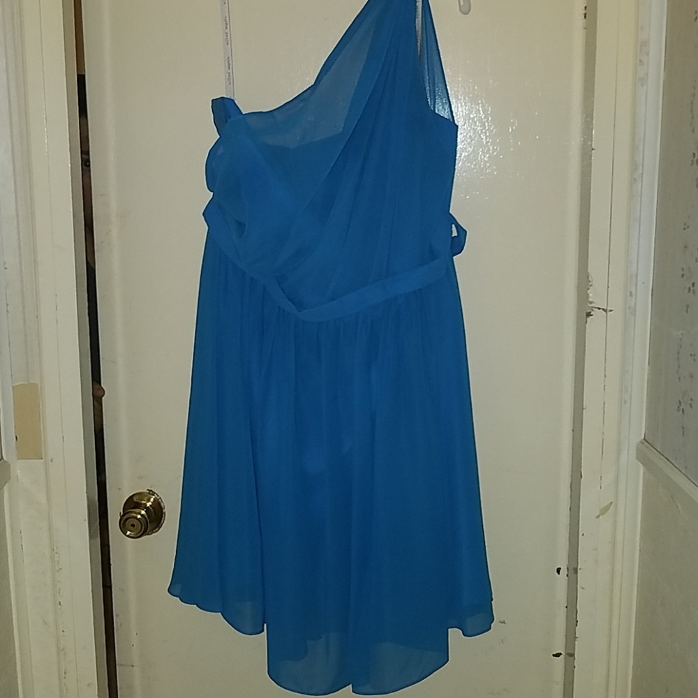 Marine Blue Alfred Angelo formal dress